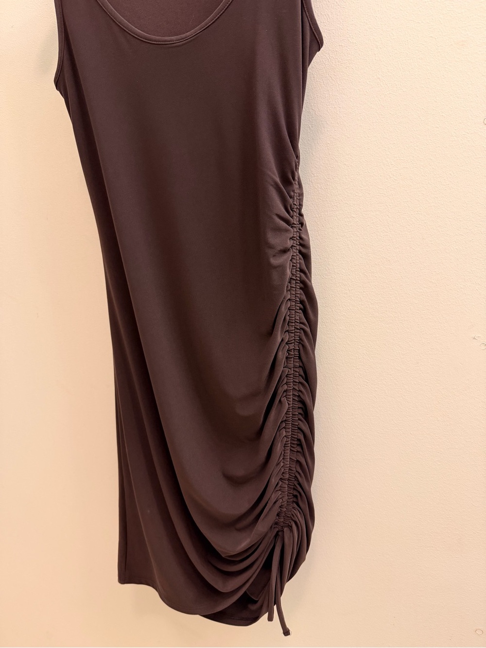 Express Brown Ruched
Side Tank Dress Size XS - Picture 4 of 9